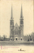 Oostakker-lez-Gand.  Eglise de N.D. de Lourdes en Flandre