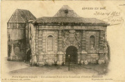 Anvers en 1866, Porte Kipdorp dégagée - Actuellement place de la Commune (Théatre flamand)