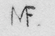 MF monogramme