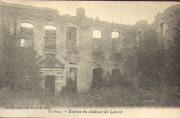 Environs de Virton. Ruines du Château de Latour