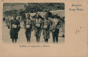 Soldats et infirmier à Boma