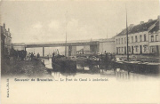 Souvenir de Bruxelles. Le Pont du canal à Anderlecht