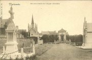 Morlanwelz. Les monuments de l'ancien cimetière.