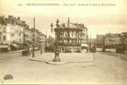 Bruxelles - Schaerbeek - Place Liedts - Avenue de la Reine et Rue des Palais