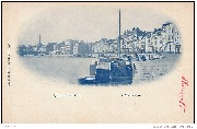Liège. Quai de la Batte Liège. Quai de la Batte
