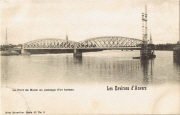 Les Environs d'Anvers, Le Pont de Boom au passage d'un bateau