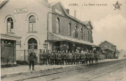 Aubel. La Gare 1914-1915