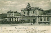 Souvenir de Louvain. La Station