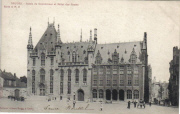 Bruges. Palais du Gouverneur et Hotel des Postes