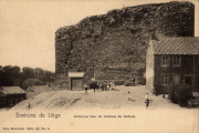 Environs de Liège. Ancienne tour du Château de Dalhem