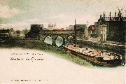Tournai. L'Escaut et le Pont des Trous