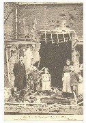 Bombardement 8-9oct 1914 Leemputstraat Berchem