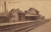 La gare de Néchin.
