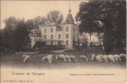 Environs de Genappe, château de la Hutte à Sart-Dame-Avelines