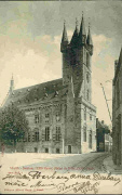 Sluis. Stadhuis (XIVe Eeuw) Hôtel de Ville (XIVe siècle)