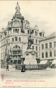 Anvers. Monument David Teniers, 1610-1690 -(J. Ducaju)