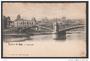 Souvenir de Liège - Passerelle et Hôtel des Postes Souvenir de Liège - Passerelle et Hôtel des Postes