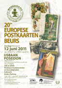 Poster van de Europese Beurs Brussel 12 juni 2011