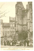 Bombardement 8-9oct 1914 Hoek Volk en Geuzenstraat Coin Rue du Peuple