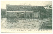 Auberge inondée- Overstroomde herberg « In den Hert »Zanddijk te Castel