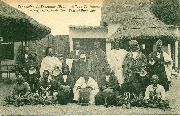 Exposition Bruxelles 1910 Village Sénégalais.Griots,Joueurs TamTam Danseurs