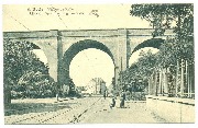 Uccle.Viaduc de Stalle Spoorwegbrug van Stalle