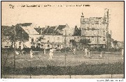 Blankenberghe. Au Parc - Plaine réservée au Lawn Tennis