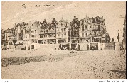 Blankenberghe. Villas sur la Digue