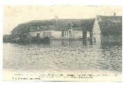 Maisons inondées à  Castel- Overstroomde huizen te Castel