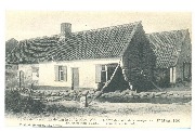 Maison détruite à  Castel- Vernield huis te Castel
