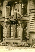 Bombardement 8-9oct 1914 Van Ballaersraat Rue Van Ballaer