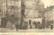 Bombardement 8-9oct 1914 Predikerinnenstraat Rue des Dominicains