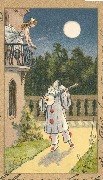 Pierrot chantant (à la lune)