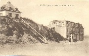 Coxyde-Bains.Hôtel Trianon et les Dunes