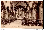 Sichem. Intérieur de l Eglise-Binnenzicht in de kerk