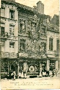 Ixelles Concours de façades fleuries Maison Dubois-Carlier Denrées Coloniales