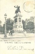 Luxembourg. Le Monument du roi Guillaune Luxembourg. Le Monument du roi Guillaune