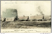 Incendie des Tanks à Pétrole. American Petroleum C° - Lundi 29 Aout 1904
