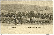 La guerre Anglo-Boer. départ pour Colenso d'un train de munitions