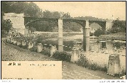 Landelies. Le Pont du chemin de fer