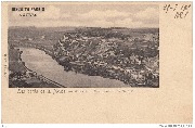 Les Bords de la Meuse - Namêche. Vue prise vers Namur