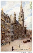 Brussels. The Hôtel de Ville