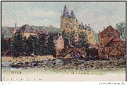 Durbuy. Le Château et le vieux pont