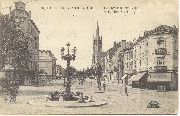 Bruxelles-Molenbeek. Boulevard du Jubilé et Eglise St-Remy.