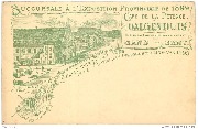 Succursale à l'Exposition provinciale de 1899. Café de la potence. 't Galgenhuis. Marché aux légumes 8 groenselmarkt. Gand Gent