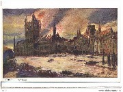 Incendie de la Halle aux draps d'Ypres 