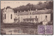 Abbaye Orval. Château d'Orval sur l'Etang des Forges