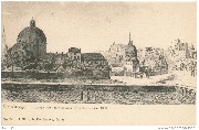 Vieux-Liège. L'église des Dominicains et la Sauvenière 1801
