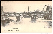 Vieux-Liège. Le pont d'Amercoeur 1861