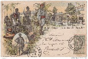 Village du Congo à l'Exposition Universelle d 'Anvers 1894